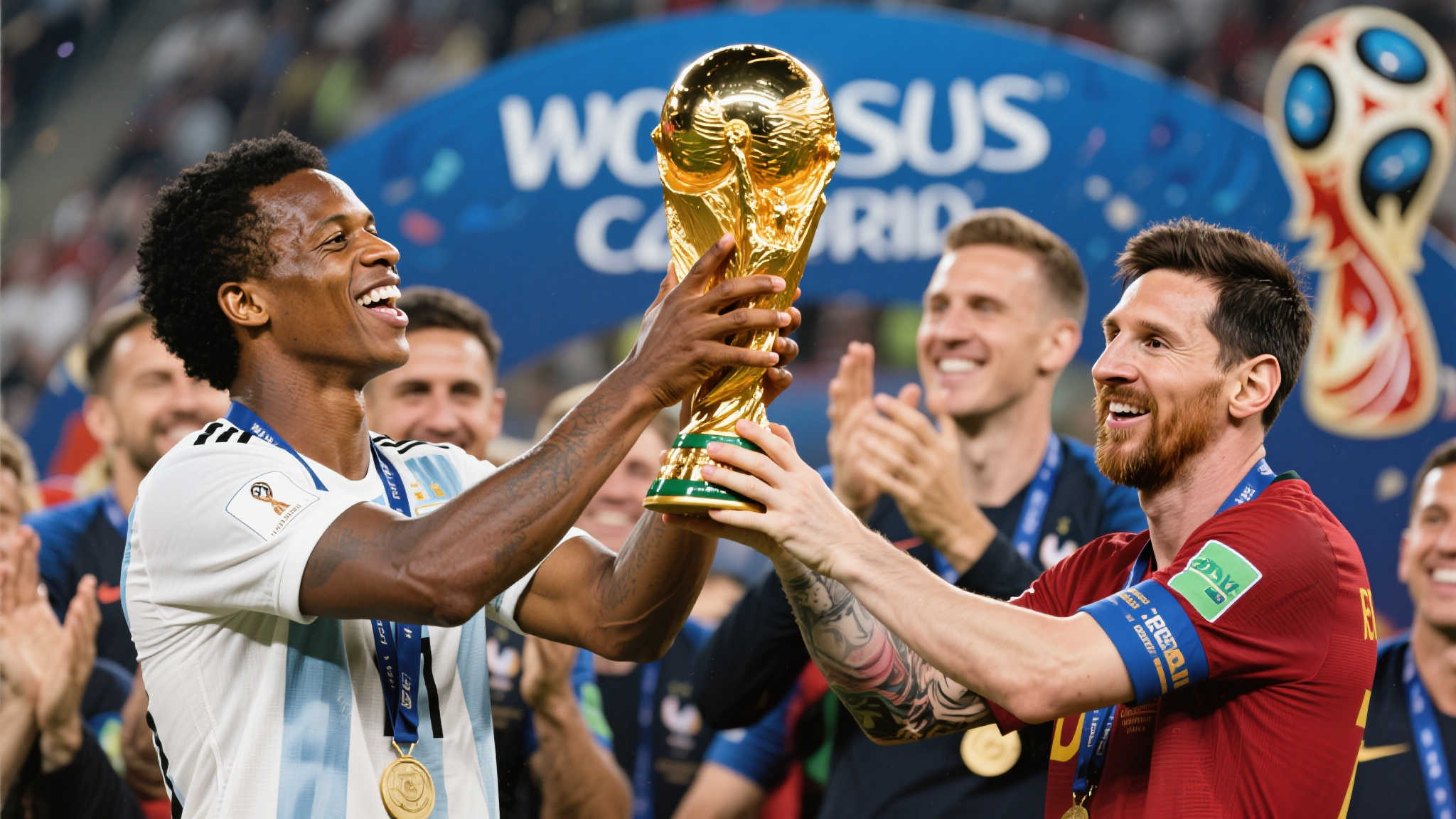 43岁前国脚调侃C罗：梅西零冠，怎能与多次世界杯冠军相提并论？